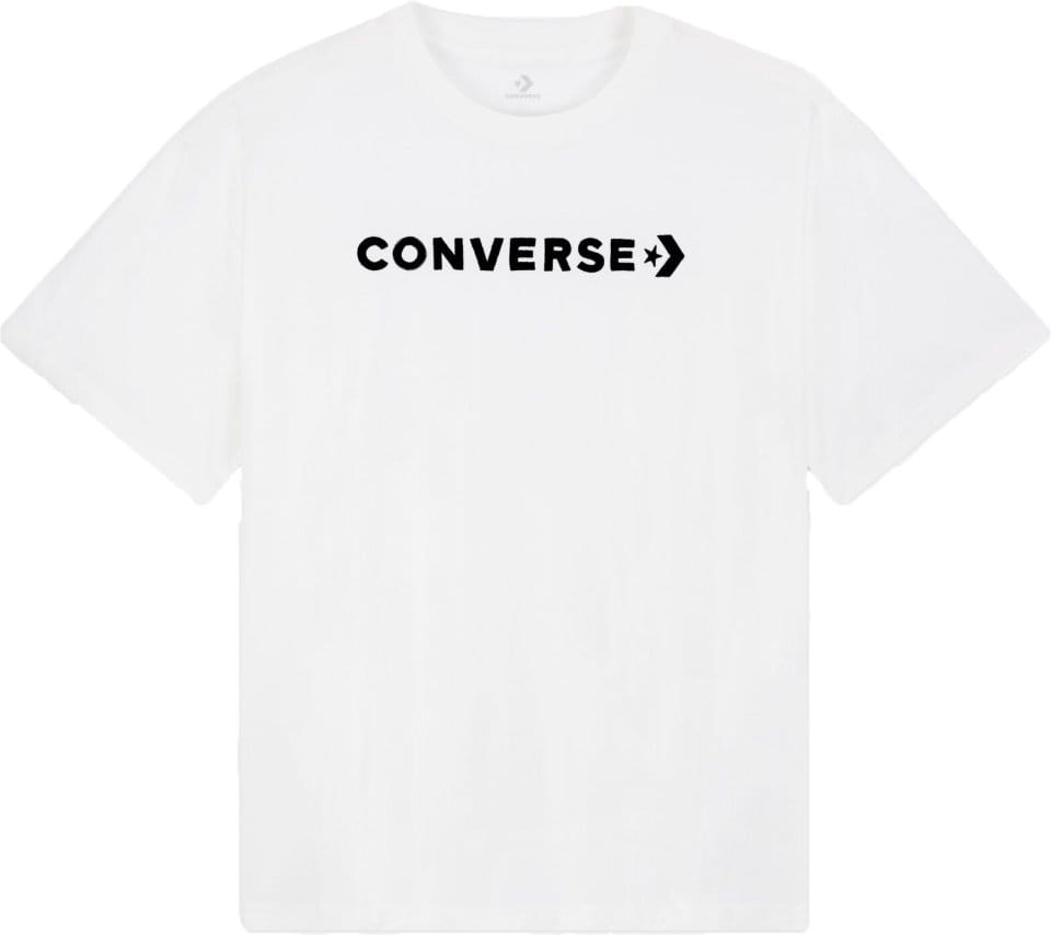 Dámské volnočasové tričko Converse Strip Wordmark Relaxed