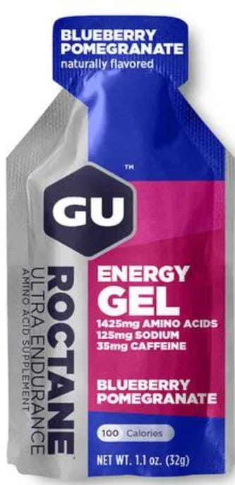 Energetický gel GU Roctane Energy gel Borůvka granátové jablko 32g