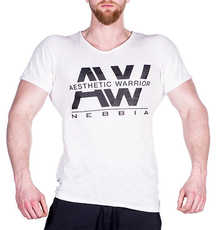 Pánské fitness tričko s krátkým rukávem Nebbia AW