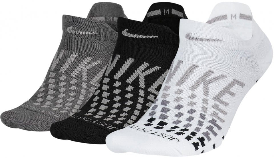 Dámské ponožky Nike Every Max Cushioned No-Show (3-páry)