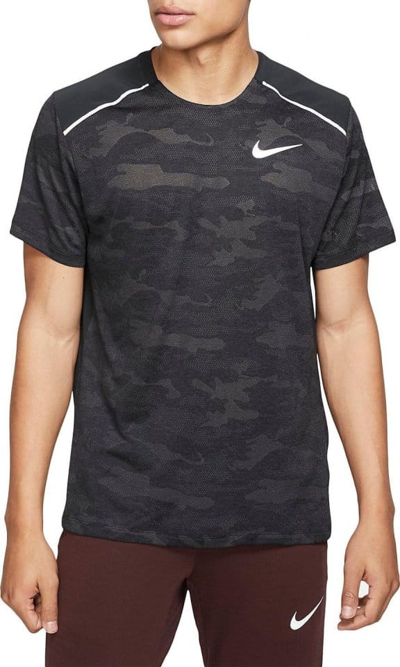 Pánské běžecké tričko s krátkým rukávem Nike TechKnit