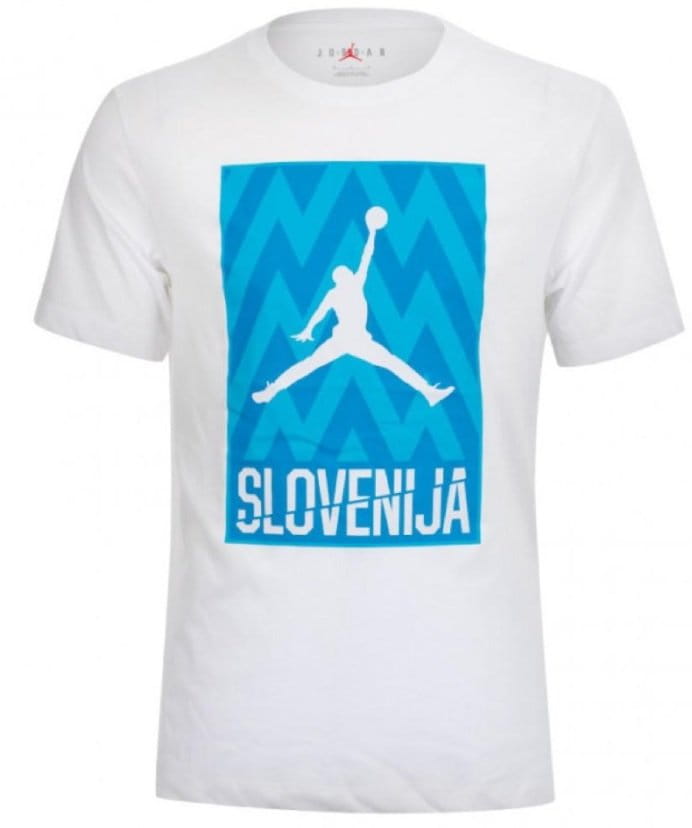 Unisexové tričko s krátkým rukávem Jordan Slovenia Team