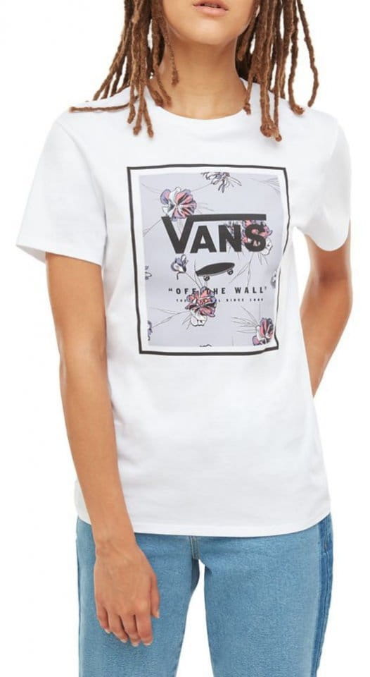 Dámské tričko s krátkým rukávem Vans Paradise Floral Box Fill